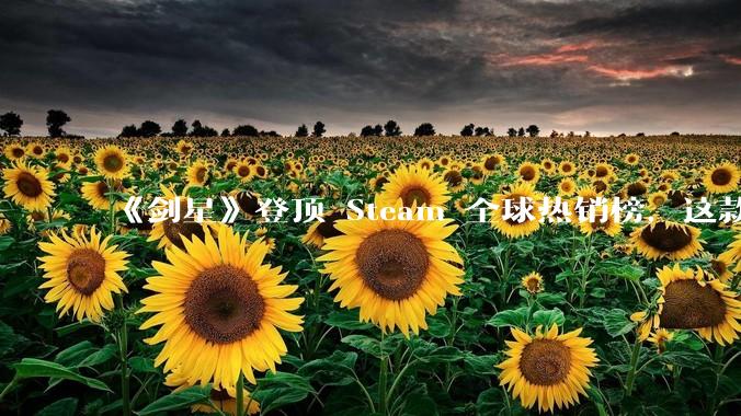 《剑星》登顶 Steam 全球热销榜，这款游戏为什么能收到如此好的市场反馈？