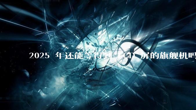 2025 年还能等得到 LCD 屏的旗舰机吗？