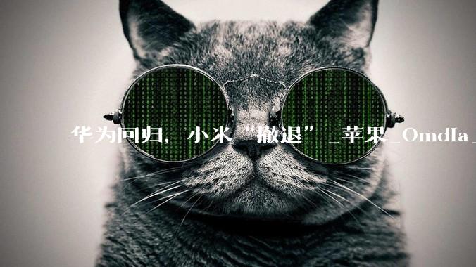 华为回归，小米“撤退”_苹果_Omdia_产能