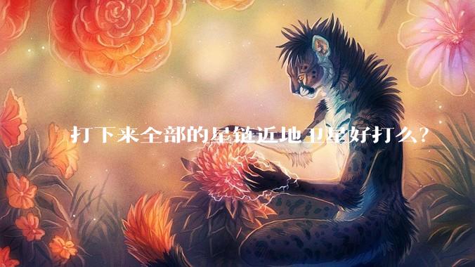 打下来全部的星链近地卫星好打么？